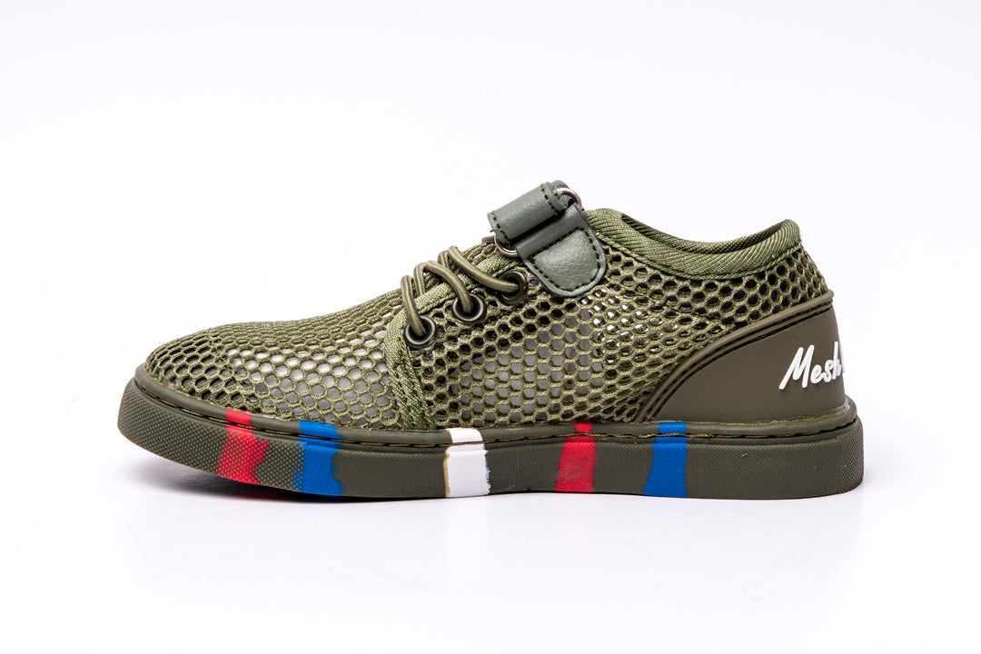 Mesh Edition Kids - Full Army Green