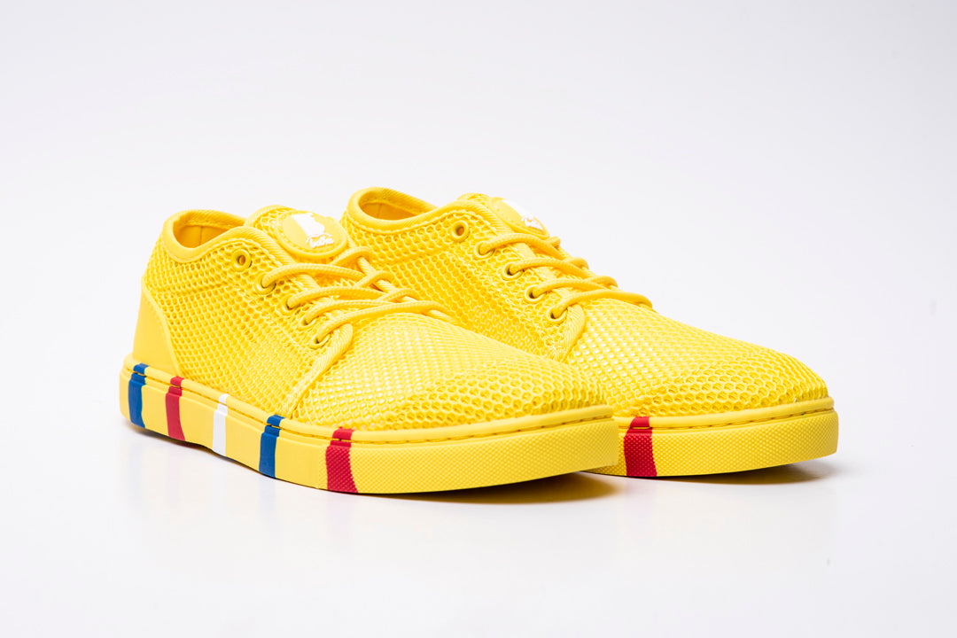 Mesh Edition - Full Yellow Stripes