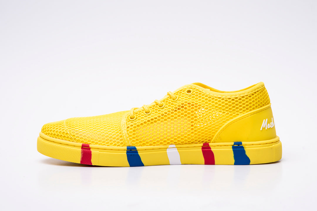 Mesh Edition - Full Yellow Stripes